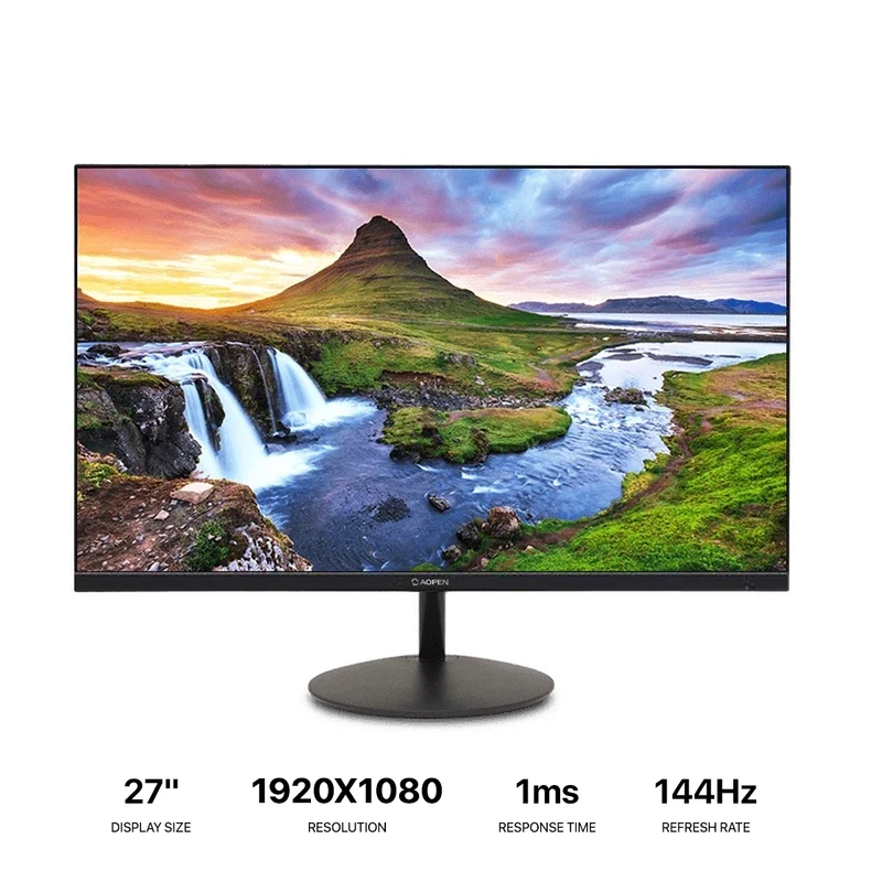 Aopen 27SA3 P1bi 27" FHD (1920x1080) 144Hz 1ms (TVR) IPS Monitor with Tilt Adjustment
