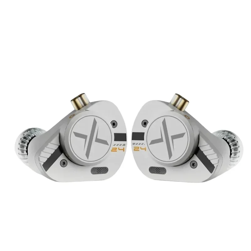 ooopusX Op.24 2DD + 4BA In-Ear Monitor without Mic (3.5mm) (Silver)