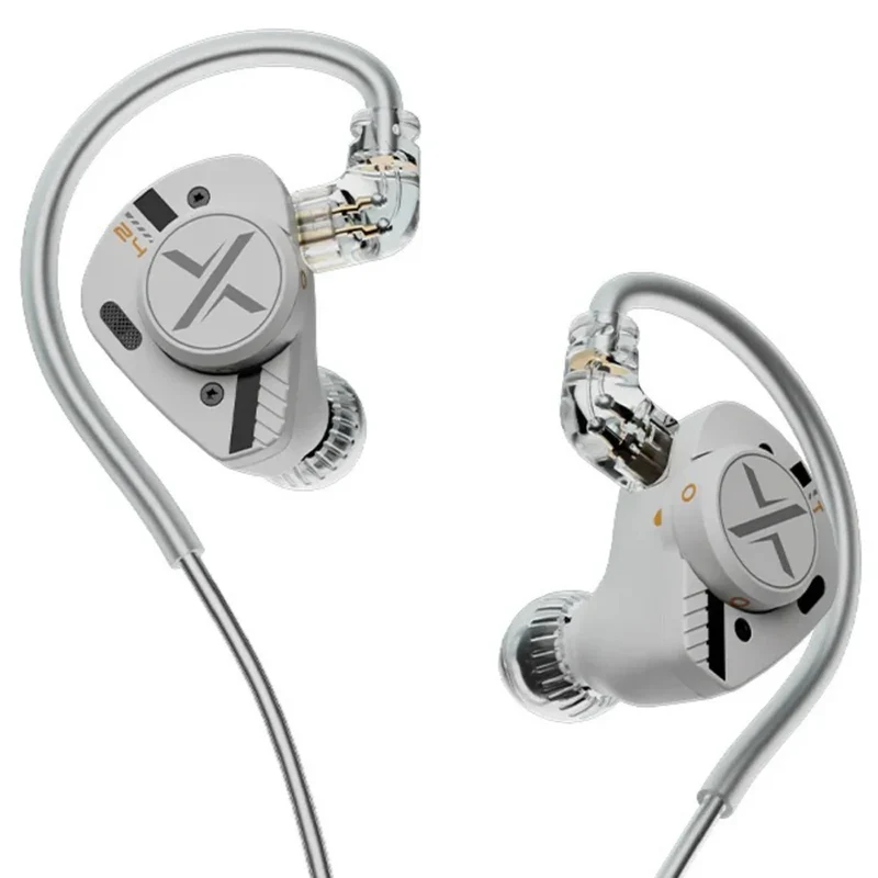 ooopusX Op.24 2DD + 4BA In-Ear Monitor without Mic (3.5mm) (Silver)
