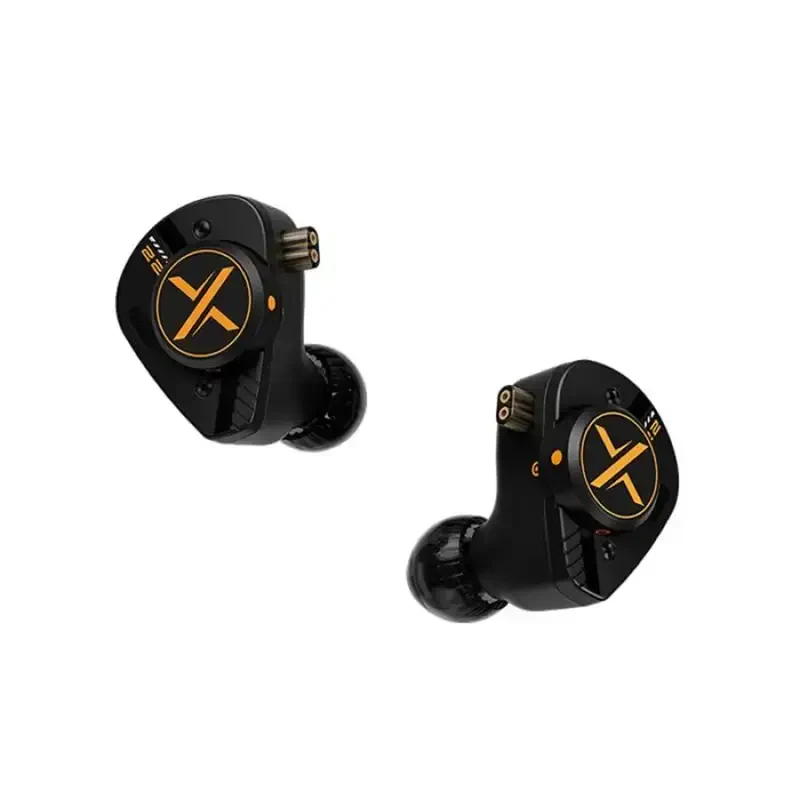 ooopusX Op.22 2DD + 2BA In-Ear Monitor without Mic (3.5mm) (Midnight Black)