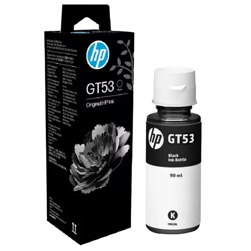 HP GT53 90ml Original Ink Bottle (Black) (1VV22AA)
