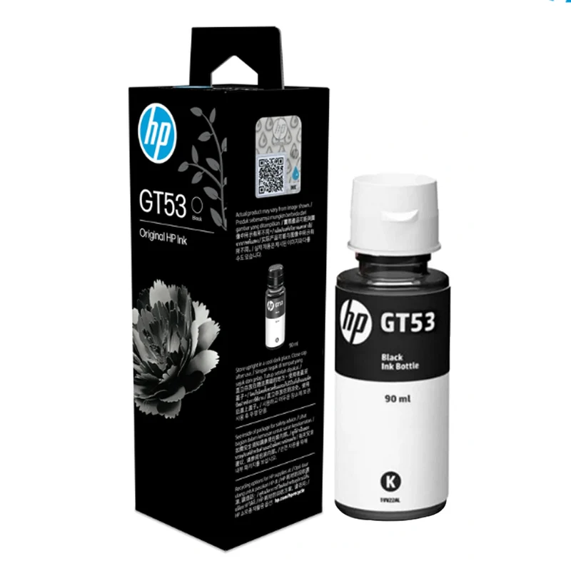 HP GT53 90ml Original Ink Bottle (Black) (1VV22AA)