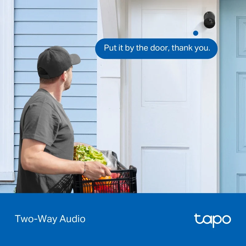 TP-Link Tapo C411 Smart Wire Free Battery-Powered Indoor/Outdoor Security Camera