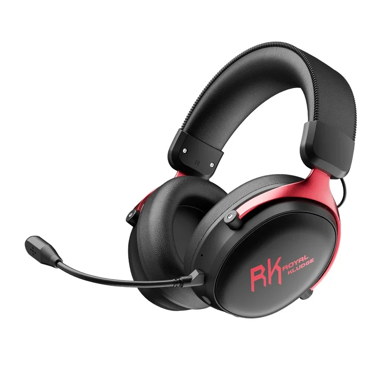 Royal Kludge RK HG105 Quad-Mode Gaming Headphone (Cyborg White, Black Ops)
