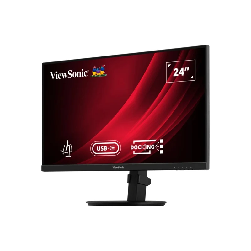 ViewSonic VG2409U-2 24" FHD (1920x1080) 100Hz 4ms GTG IPS Monitor with USB-C Docking Station and Tilt/ Height/ Swivel/ Pivot Adjustment