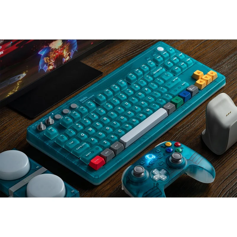 8Bitdo Retro 87 Mechanical Keyboard (Clear Blue) (85HD)