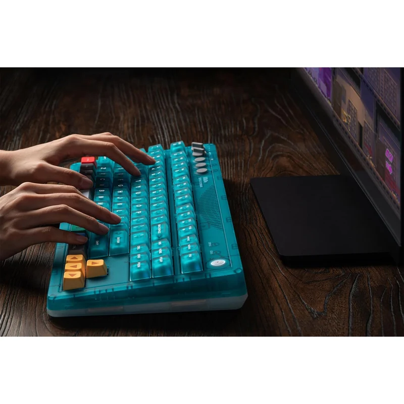 8Bitdo Retro 87 Mechanical Keyboard (Clear Blue) (85HD)