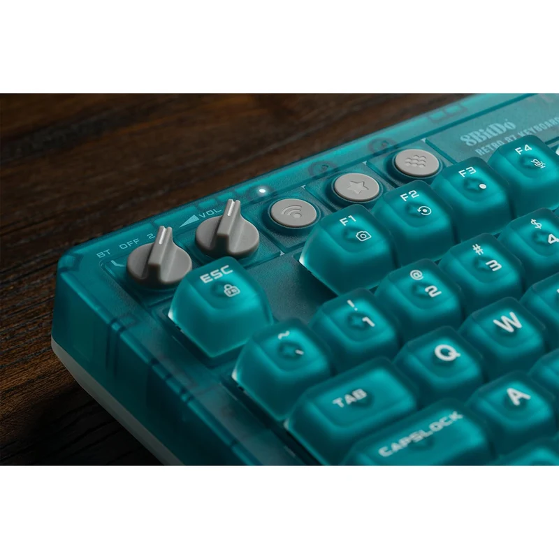 8Bitdo Retro 87 Mechanical Keyboard (Clear Blue) (85HD)