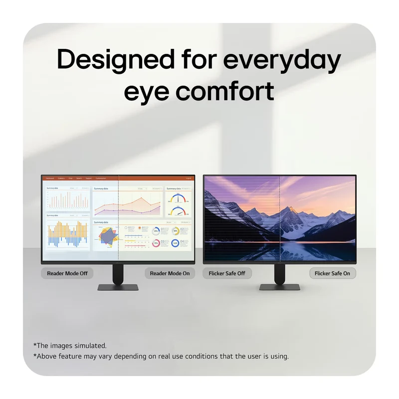 LG 27U411B-B 27" FHD (1920x1080) 144Hz 1Ms MBR 5Ms GTG IPS Monitor With Tilt Adjustment