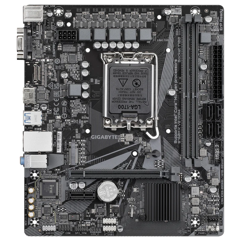Gigabyte B760M K V2 DDR4 Intel UD Motherboard
