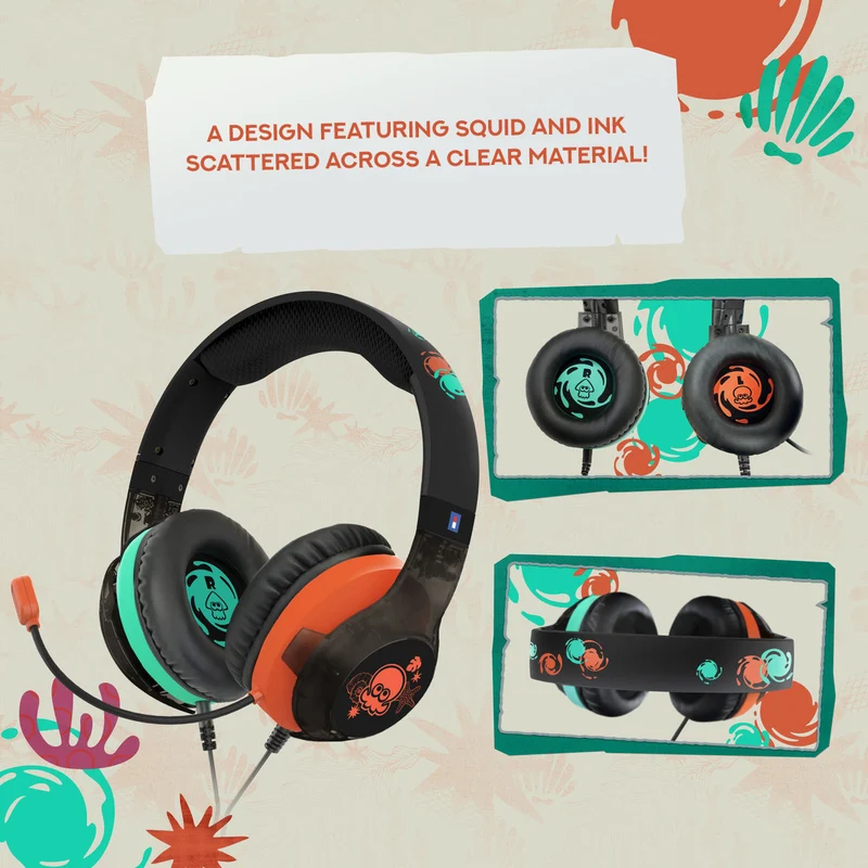 Hori Gaming Headset for Nintendo Switch 2 (Splatoon Raiders) (NSX-240A)