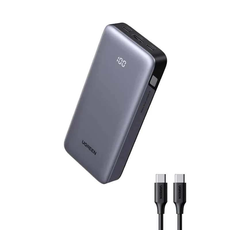 Ugreen 20000mAh 30W Two-Way Fast Charging Power Bank (Gray) (PB532/55989B)
