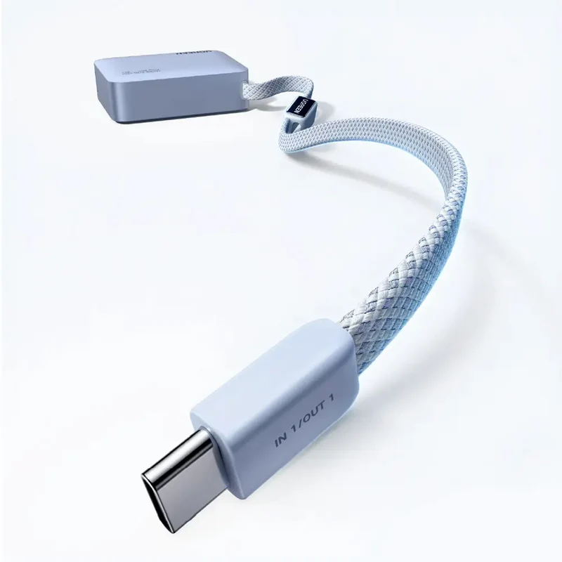 Ugreen 10000mAh 33W Fast Charging Power Bank with USB-C Built-In Braided Cable (Space Gray) (PB584/75173B)