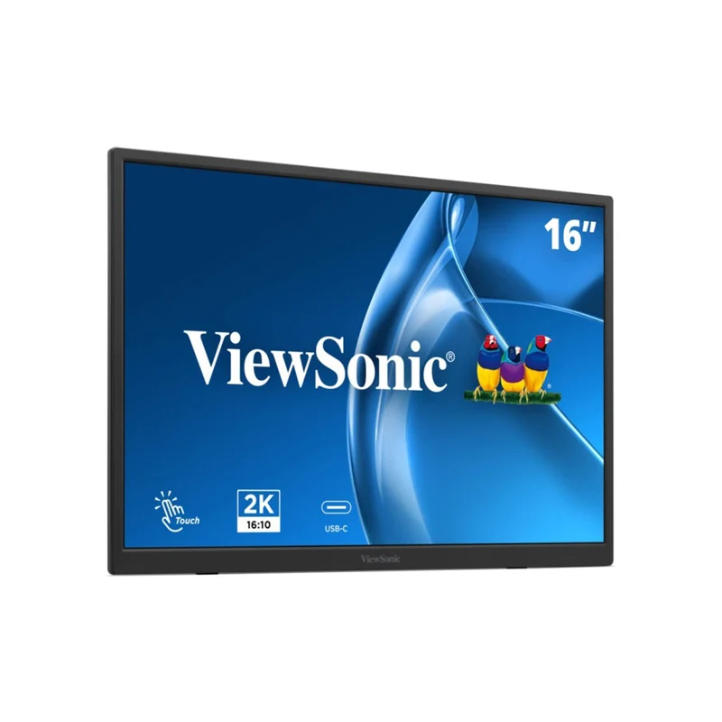 Viewsonic TD1617A-2K 16" WQXGA (2560x1600) 165Hz 3ms Multi-Touch Portable Monitor With USB-C And Tilt Adjustment