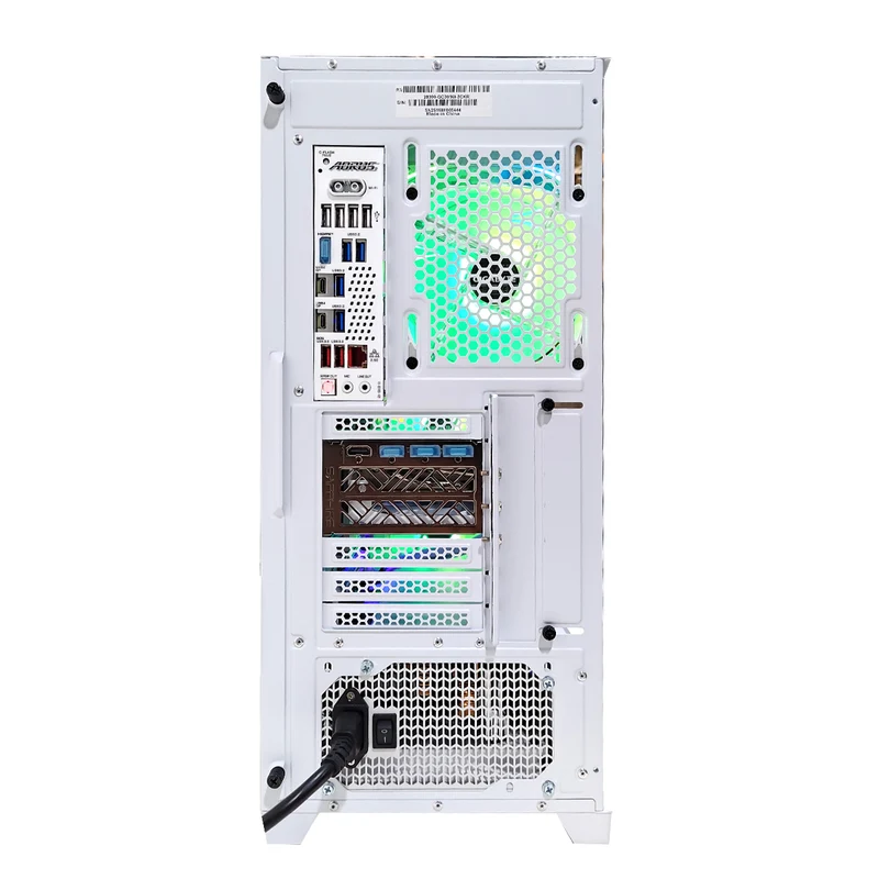 Ultra C301 V2 White Desktop Gaming PC | AMD Ryzen 7 9800X3D | 32GB (2X16GB) RAM | 2TB SSD | RX 9070 XT | Windows 11 Pro