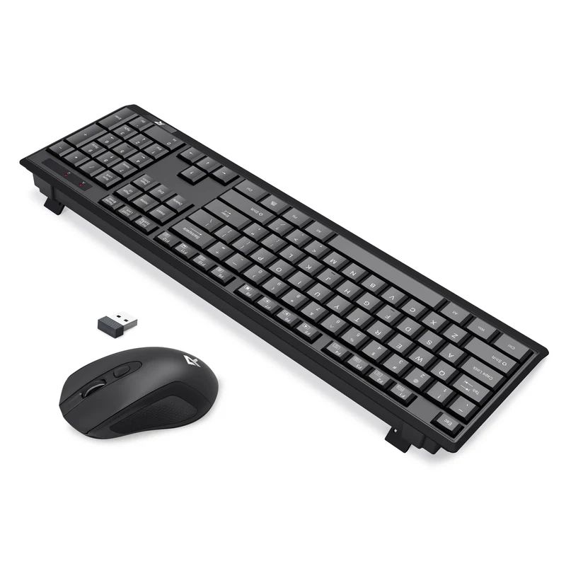 Redragon BS-8343A 2.4G Wireless Keyboard & Mouse Bundle (Black)