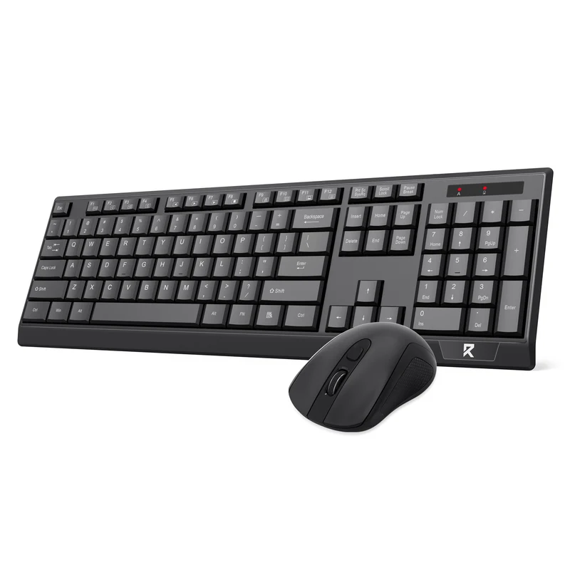 Redragon BS-8343A 2.4G Wireless Keyboard & Mouse Bundle (Black)