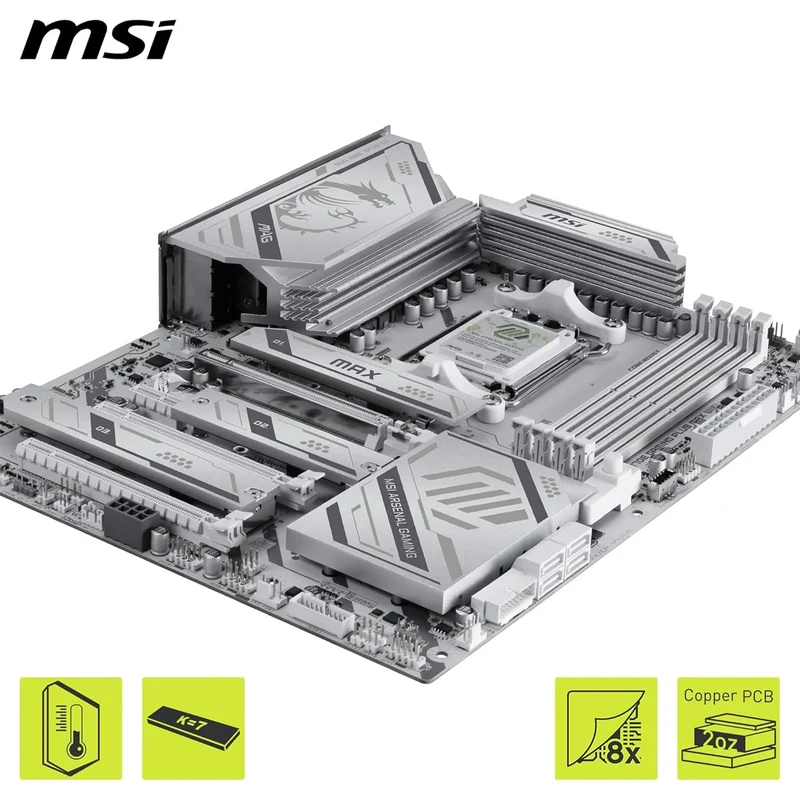 MSI MAG X870E Gaming Plus Max WiFi DDR5 AMD Motherboard