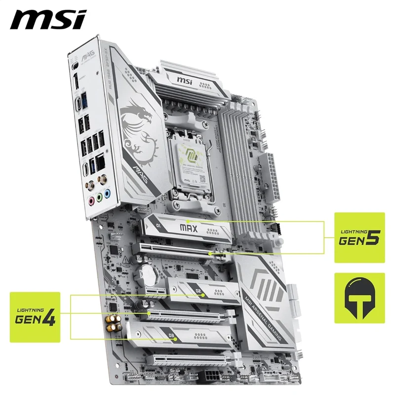 MSI MAG X870E Gaming Plus Max WiFi DDR5 AMD Motherboard