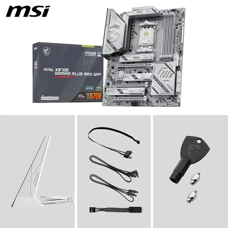 MSI MAG X870E Gaming Plus Max WiFi DDR5 AMD Motherboard