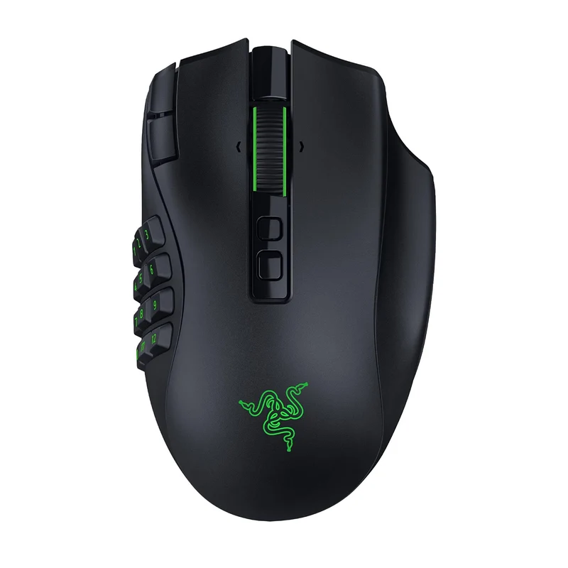 Razer Naga V3 Pro MMO Wireless Gaming Mouse (Black)