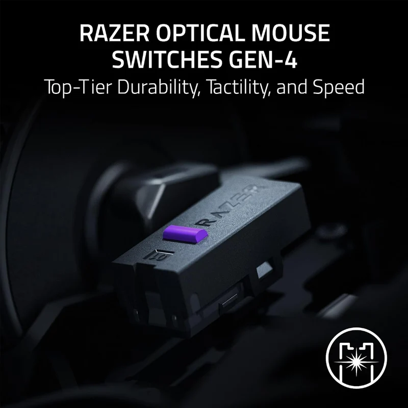 Razer Naga V3 Pro MMO Wireless Gaming Mouse (Black)