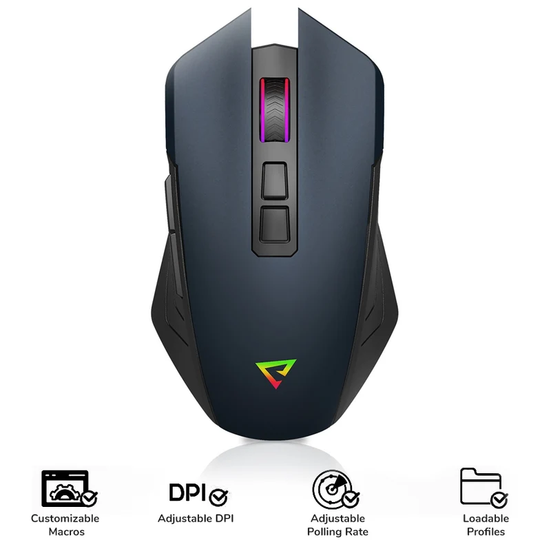 E-Yooso X-56 Tri-Mode Mouse (Blue/Black)