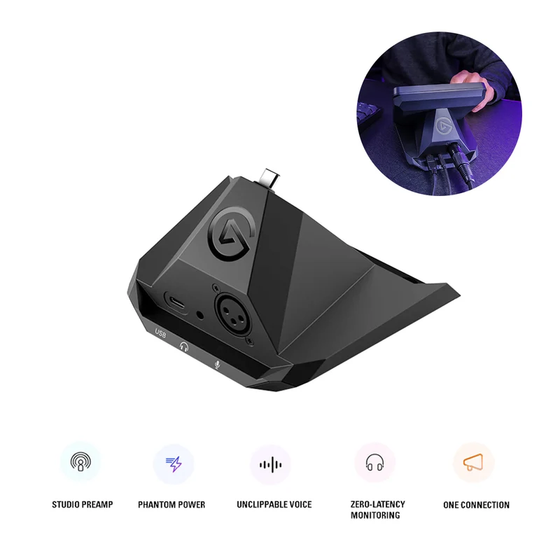 Elgato XLR Dock MK.2 Mic Interface for Stream Deck+ (10GBQ9901)