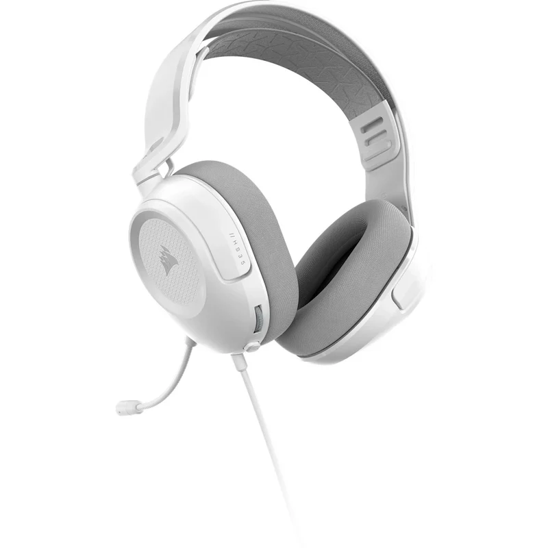Corsair HS35 V3 Stereo Wired Gaming Headset (Carbon, White) (CA-9011399-WW, CA-9011400-WW)
