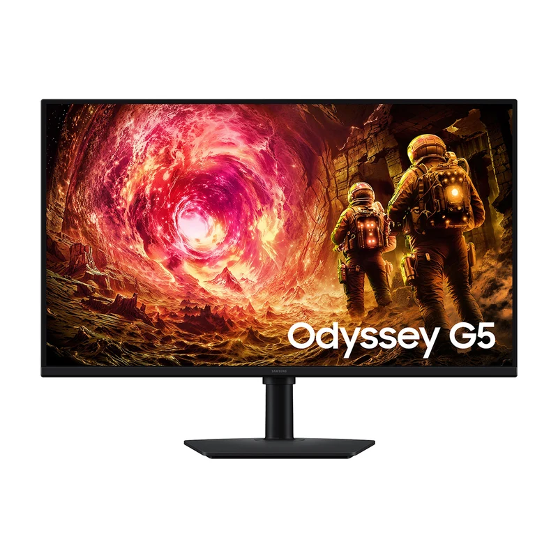 Samsung Odyssey G5 LS32FG502EEXXP 32" QHD (2560x1440) 180Hz 1ms GTG G-Sync Compatible IPS Gaming Monitor with Tilt/ Height/ Pivot/ Swivel Adjustment