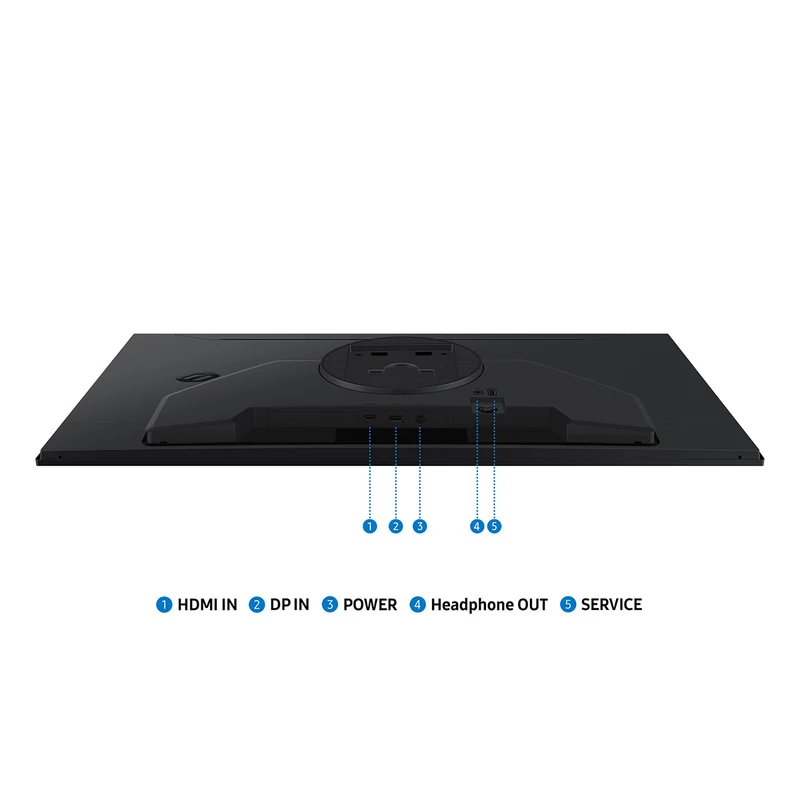 Samsung Odyssey G5 LS32FG502EEXXP 32" QHD (2560x1440) 180Hz 1ms GTG G-Sync Compatible IPS Gaming Monitor with Tilt/ Height/ Pivot/ Swivel Adjustment