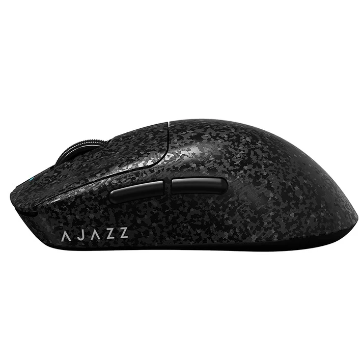Nacodex x Ajazz AJ199 AI Carbon Fiber Composite Tri-Mode Mouse (Black, Blue)