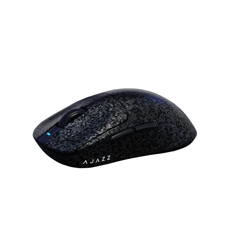 Nacodex x Ajazz AJ199 AI Carbon Fiber Composite Tri-Mode Mouse (Black, Blue)