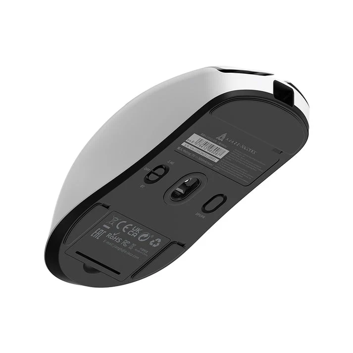 Nacodex x Ajazz AJ159 V2 MC Tri-Mode Gaming Mouse (Black, White)