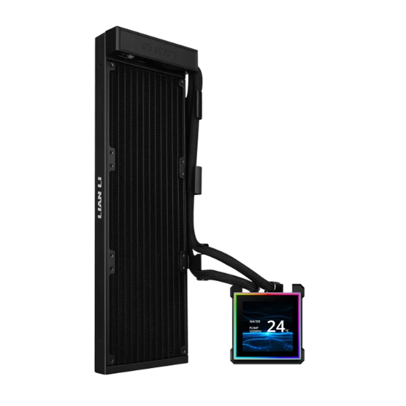 Lian Li Hydroshift II LCD-S 360N AIO Liquid Cooler (Black, White) (GHS2LCDS36NB, GHS2LCDS36NW)