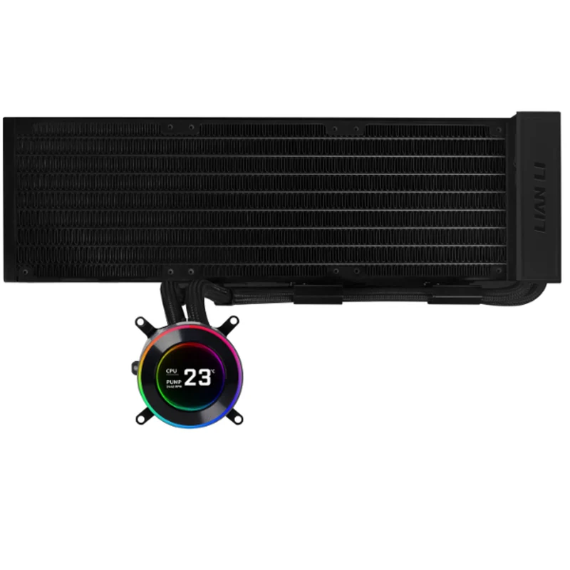 Lian Li Hydroshift II LCD-C 360N AIO Liquid Cooler (Black, White) (GHS2LCD36B, GHS2LCD36W)