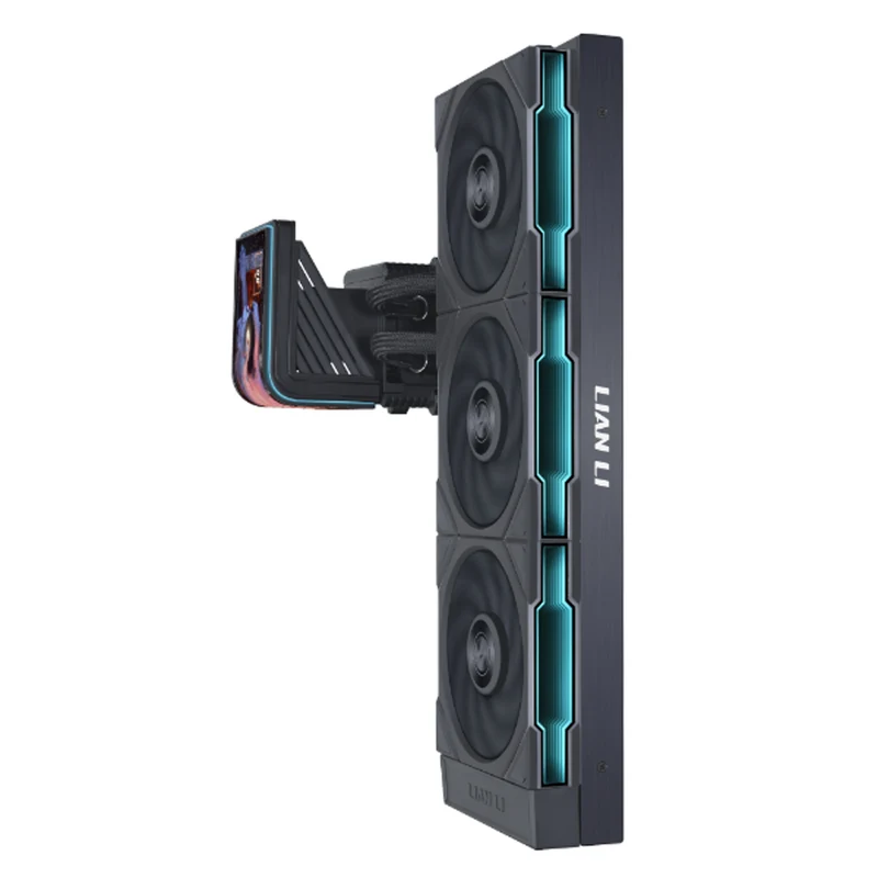Lian Li Hydroshift II OLED Curved 360TL AIO Liquid CPU Cooler (Black, White) (GHS2OLDC36TB, GHS2OLDC36TW)