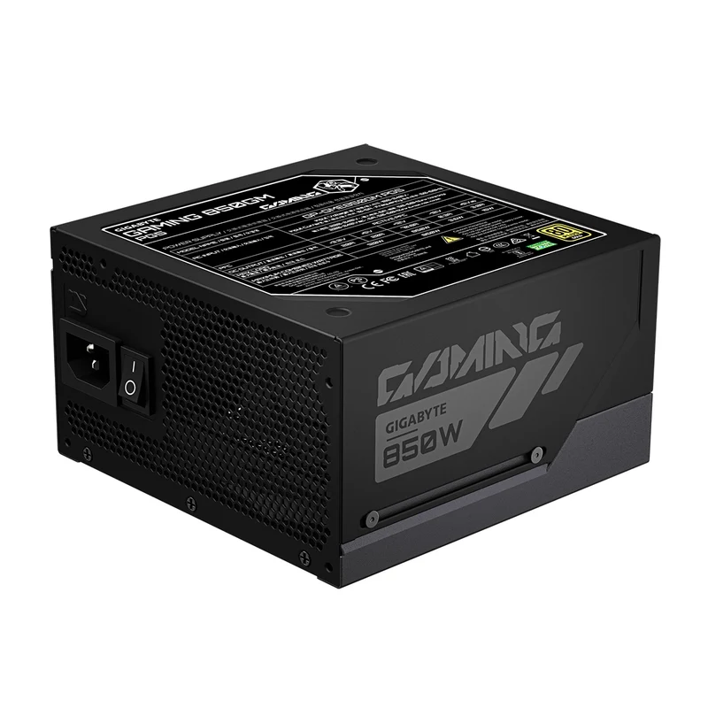 Gigabyte Gaming 850GM PG5 850W ATX 12V V3.1 80+ Gold Fully Modular Power Supply (GP-GME850GM PG5)