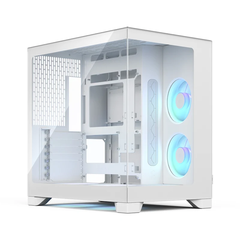 Fractal Design Pop 2 Vision Computer Case (RGB Black TG Light Tint, RGB White TG Clear Tint) (FD-C-POV2A-02, FD-C-POV2A-03)