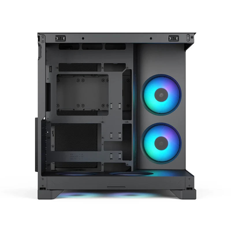 Fractal Design Pop 2 Vision Computer Case (RGB Black TG Light Tint, RGB White TG Clear Tint) (FD-C-POV2A-02, FD-C-POV2A-03)
