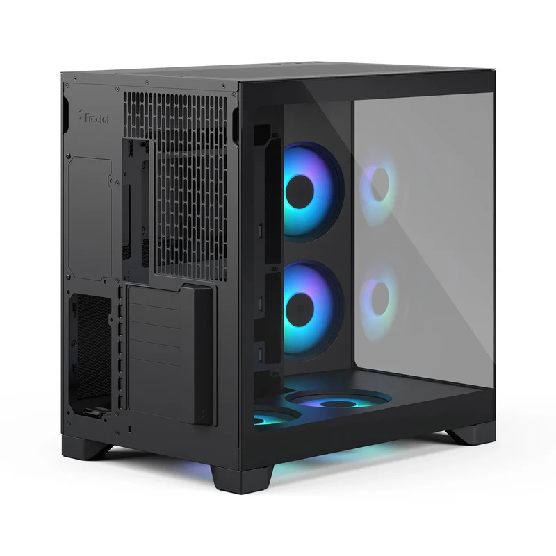 Fractal Design Pop 2 Vision Computer Case (RGB Black TG Light Tint, RGB White TG Clear Tint) (FD-C-POV2A-02, FD-C-POV2A-03)