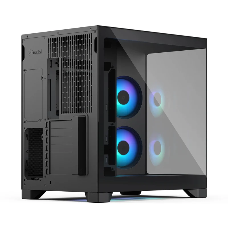Fractal Design Pop 2 Vision Computer Case (RGB Black TG Light Tint, RGB White TG Clear Tint) (FD-C-POV2A-02, FD-C-POV2A-03)