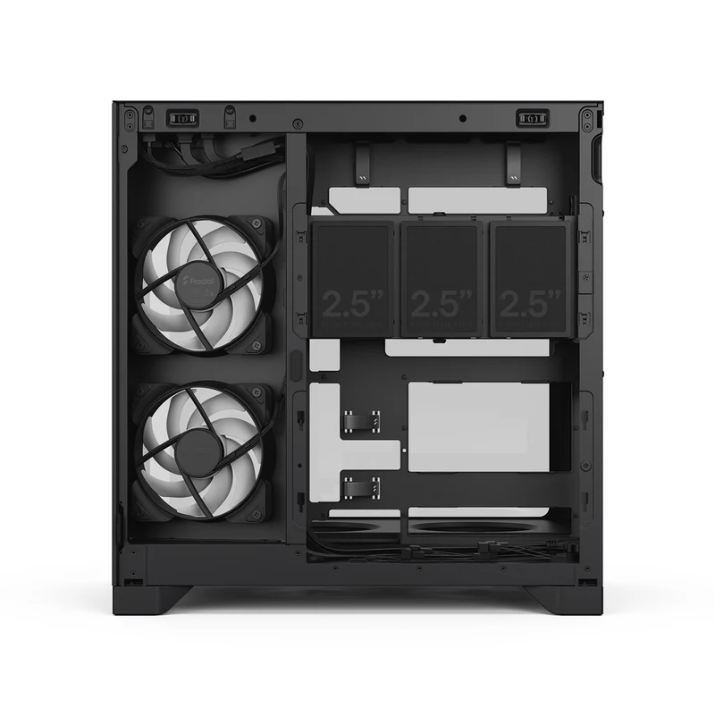 Fractal Design Pop 2 Vision Computer Case (RGB Black TG Light Tint, RGB White TG Clear Tint) (FD-C-POV2A-02, FD-C-POV2A-03)