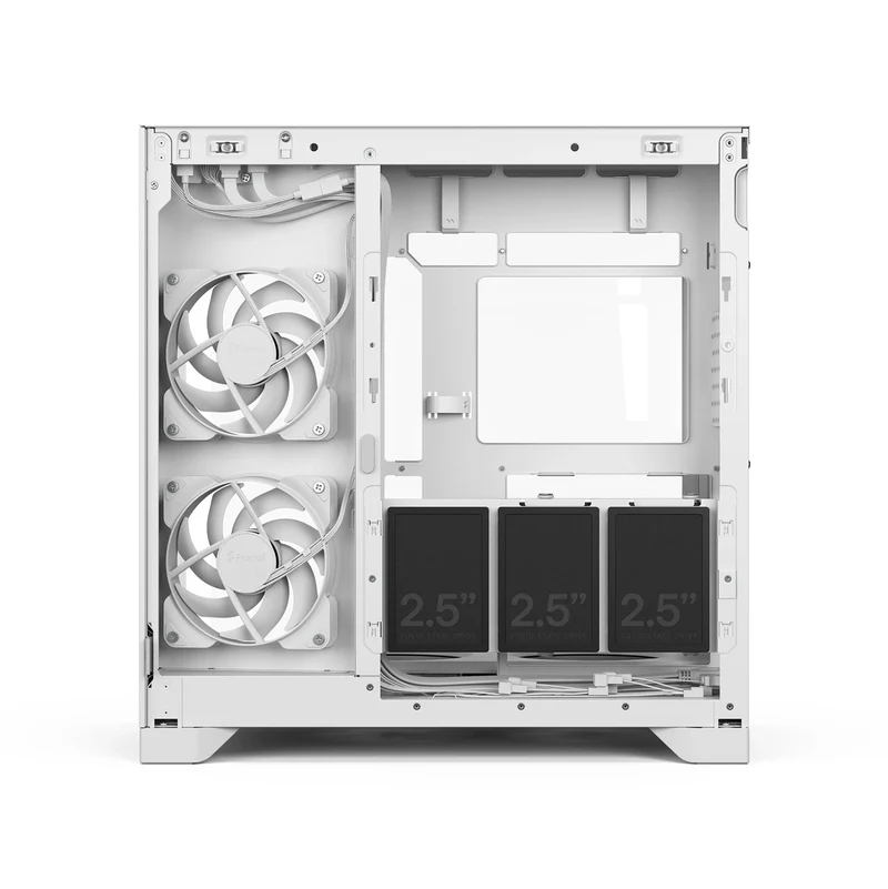 Fractal Design Pop 2 Vision Computer Case (RGB Black TG Light Tint, RGB White TG Clear Tint) (FD-C-POV2A-02, FD-C-POV2A-03)
