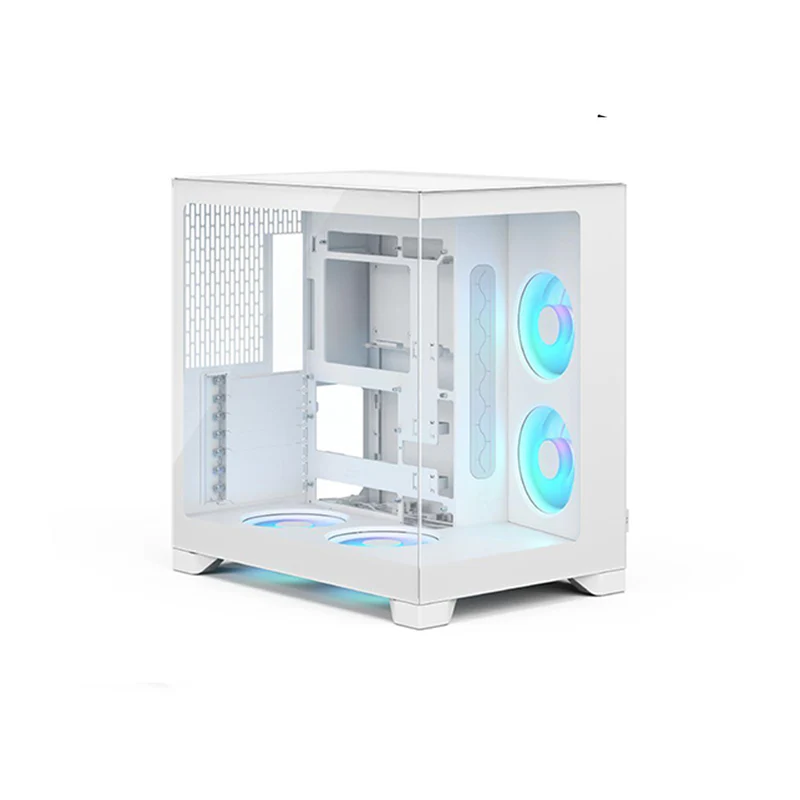 Fractal Design Pop 2 Vision Computer Case (RGB Black TG Light Tint, RGB White TG Clear Tint) (FD-C-POV2A-02, FD-C-POV2A-03)
