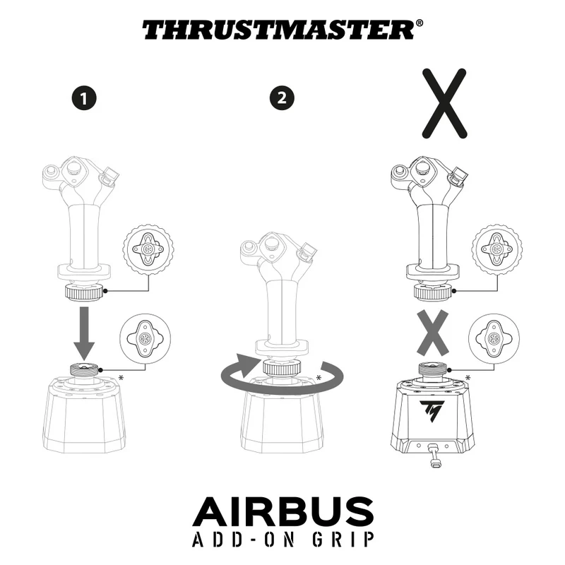 Thrustmaster Airbus Add-On Grip for Windows 10/11 (2960988)