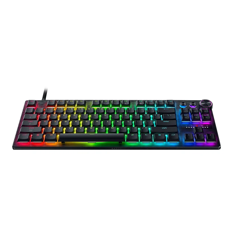 Razer Huntsman V3 Pro Low-Profile Tenkeyless 8KHz Analog Optical Esports Keyboard (Black)