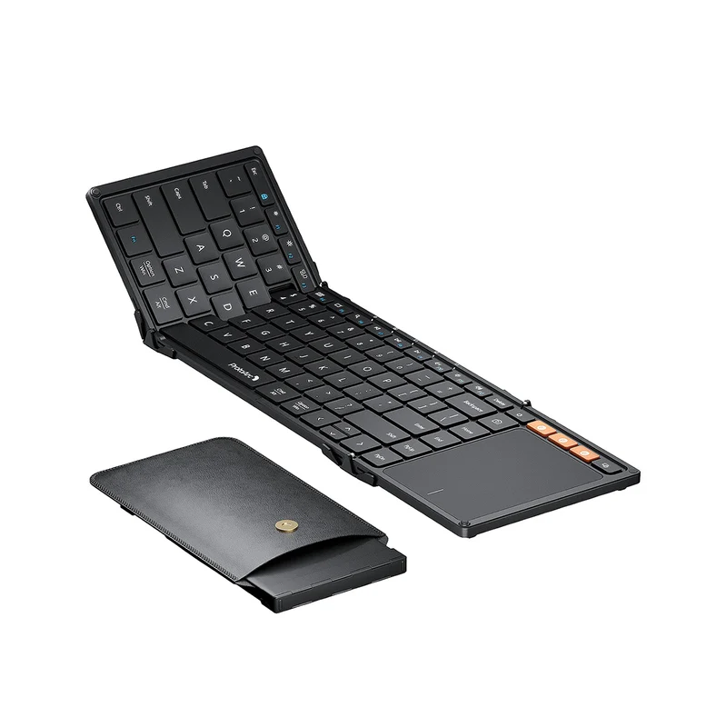 ProtoArc XK01 TP Foldable Wireless Keyboard with Touchpad (Black) (CP015105)