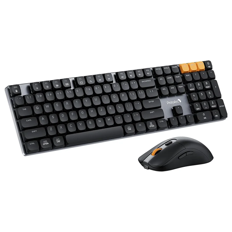 ProtoArc KM310 Mechanical Keyboard and Mouse Combo (Space Grey) (CP016224)