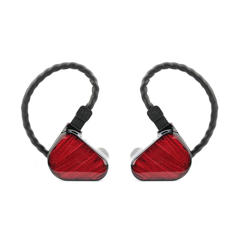 Truthear x Crinacle Zero: RED Dual Dynamic Driver In-ear Monitor with Detachable Cable